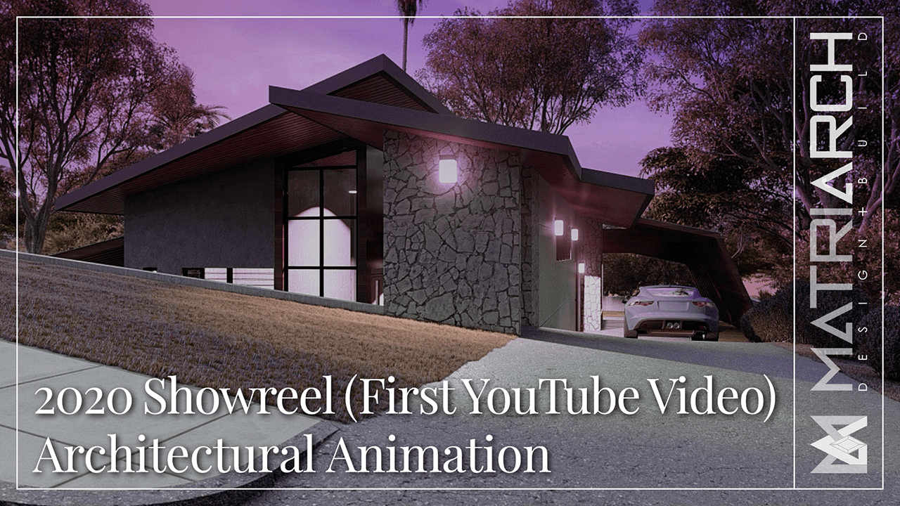2020 Showreel (First YouTube Video) | Architectural Animation