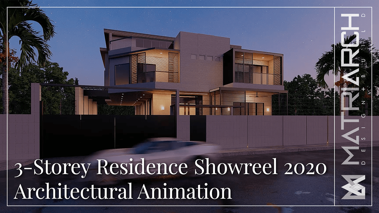 3-Storey Residence Showreel 2020 | Architectural Animation